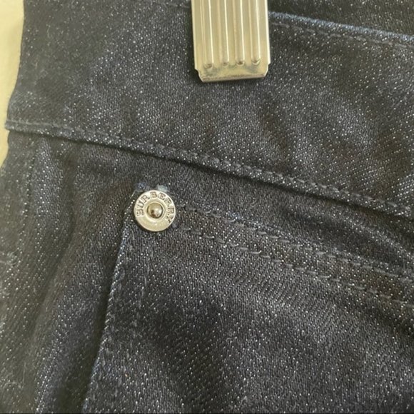 Burberry Women's Skinny Jeans - Dark Blue - Picture 5 of 15